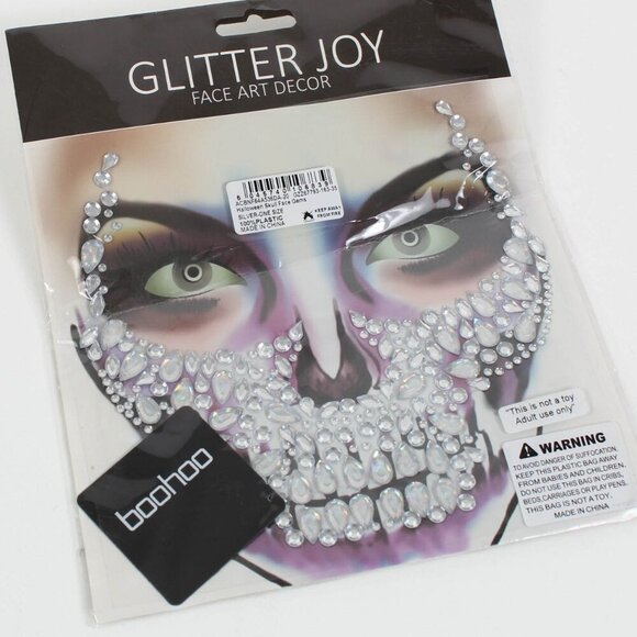Halloween Skull Face Gems - New In Package - Picture 2 of 5